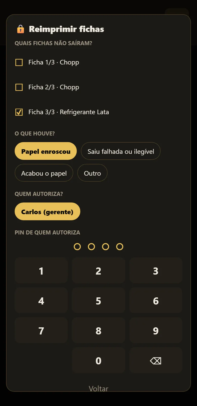 Reimpressão com autorização